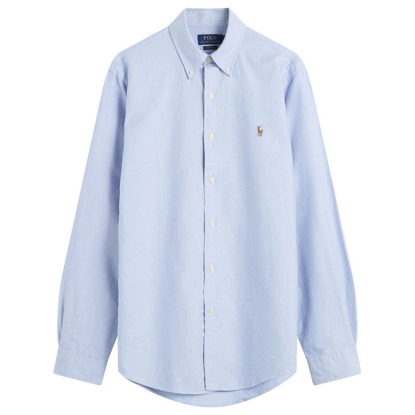 Риза Polo by Ralph Lauren Button Down Oxford Shirt Синьо | 710792041-BLU