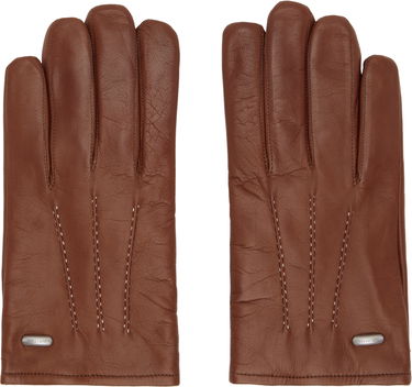 Ръкавици OUR LEGACY OUR LEGACY Piped Seam Leather Gloves Кафяво | A4258HA, 0