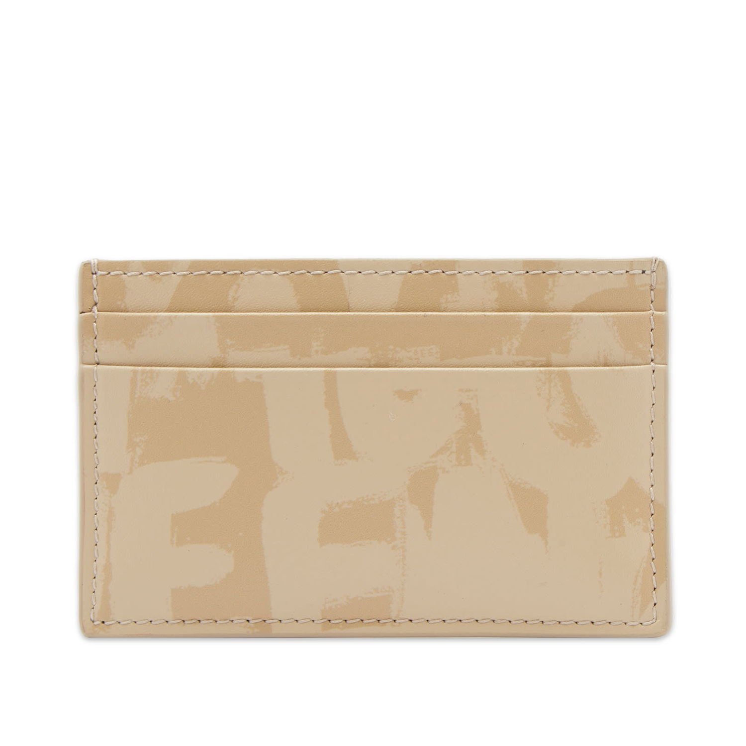 Портфейл Alexander McQueen Graffiti Logo Card Holder Бежово | 7362301AAQ6-9710, 0