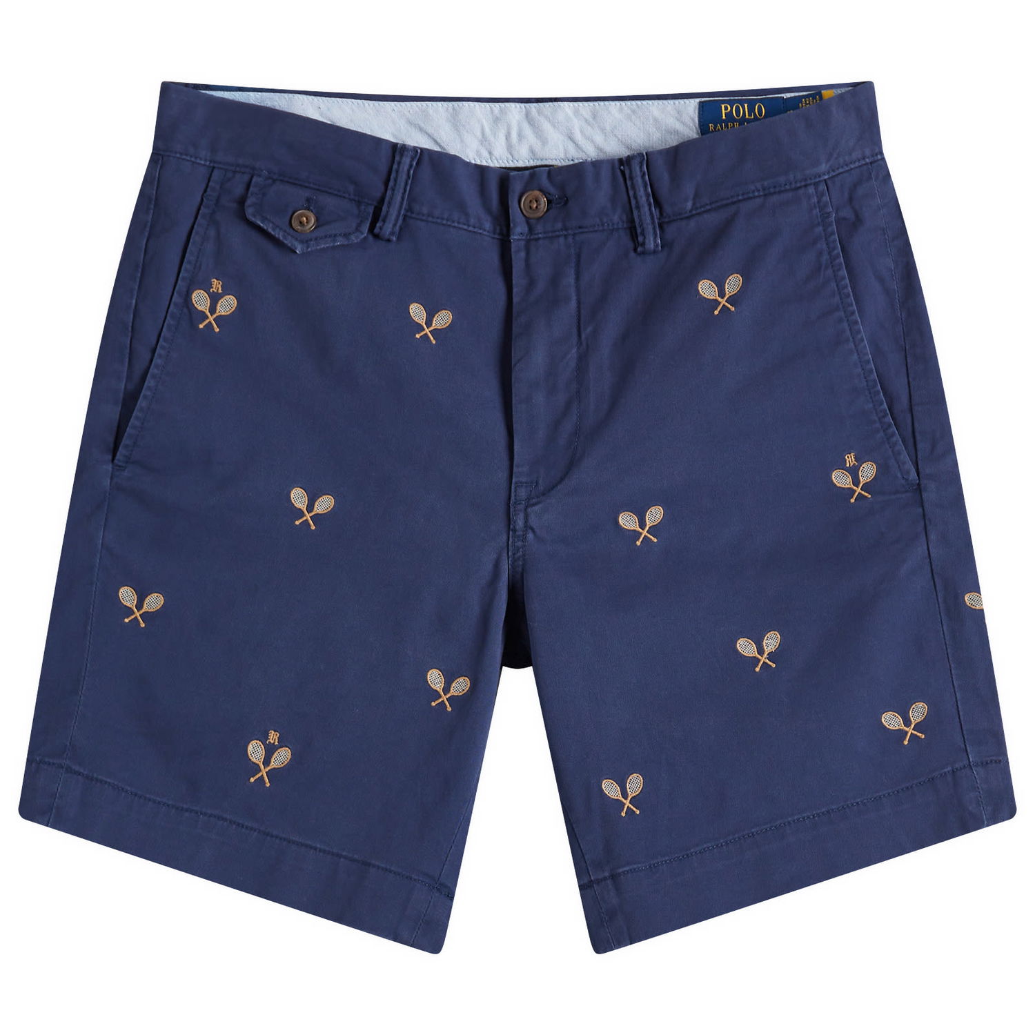 Къси панталони Polo by Ralph Lauren Ralph Lauren Embroidered Racquet Shorts, Size 30" Тъмно синьо | 710963496001, 1