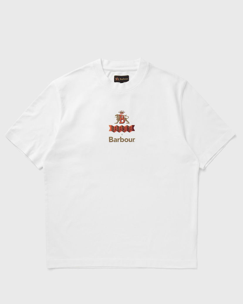 Тениска Barbour Archive Print T-Shirt Бяло | MTS1363WH11