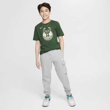 Тениска Nike Nike NBA Milwaukee Bucks Essential Logo T-Shirt Зелено | FZ8610-323, 4