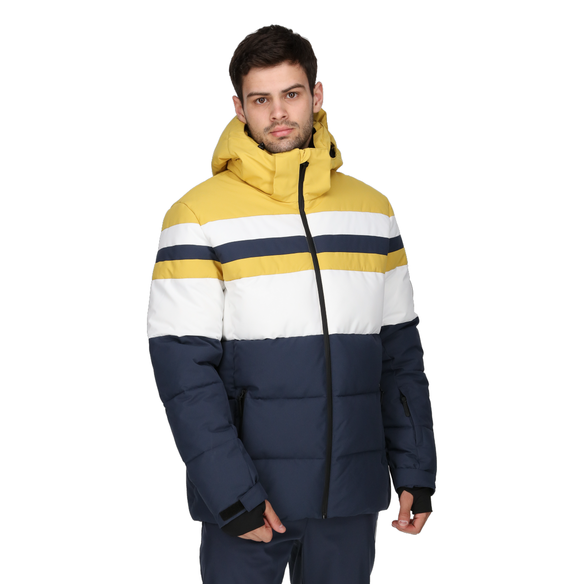 Пухо яке Ellesse Hooded Color Block Padded Ski Jacket LEON Многоцветен | ELA233M504-02, 0