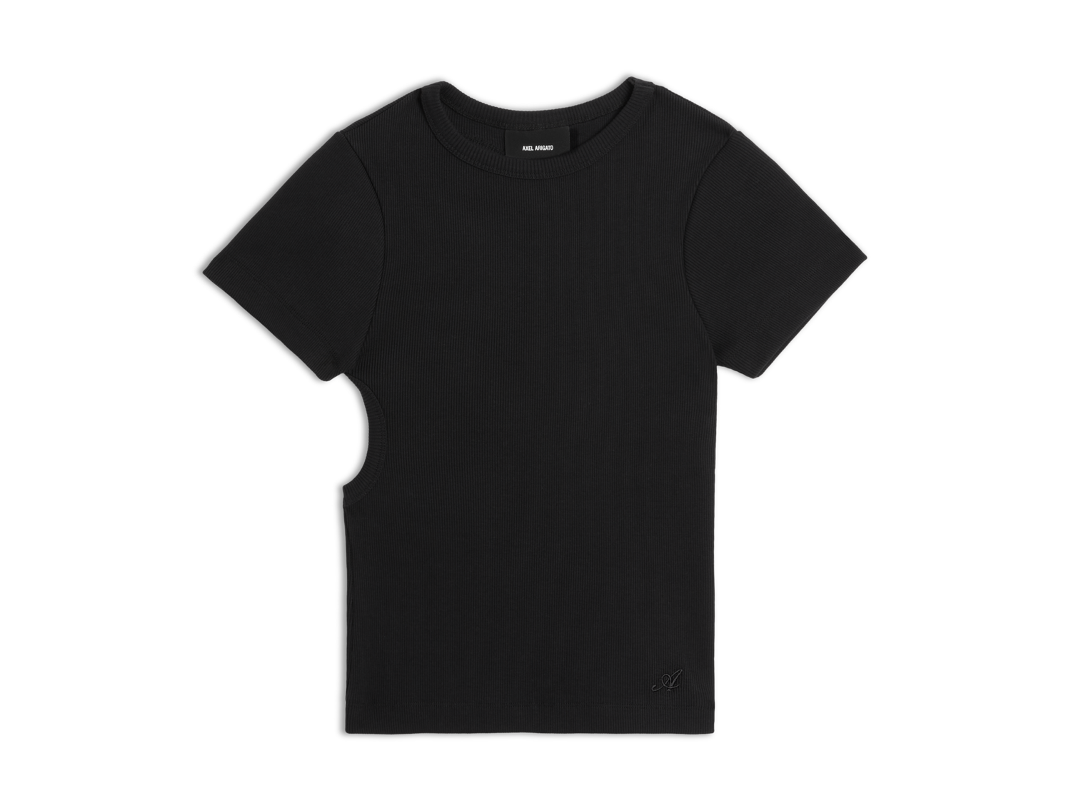Тениска AXEL ARIGATO Solo Cut Out T-Shirt Черно | A2085002, 1