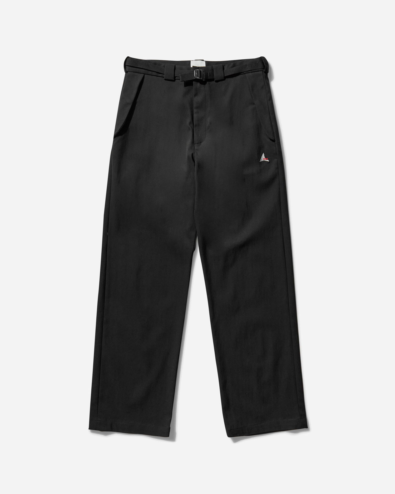 Панталони ROA Buckle Chino Pants Черно | RBMW0380FA267 BLK0001, 1