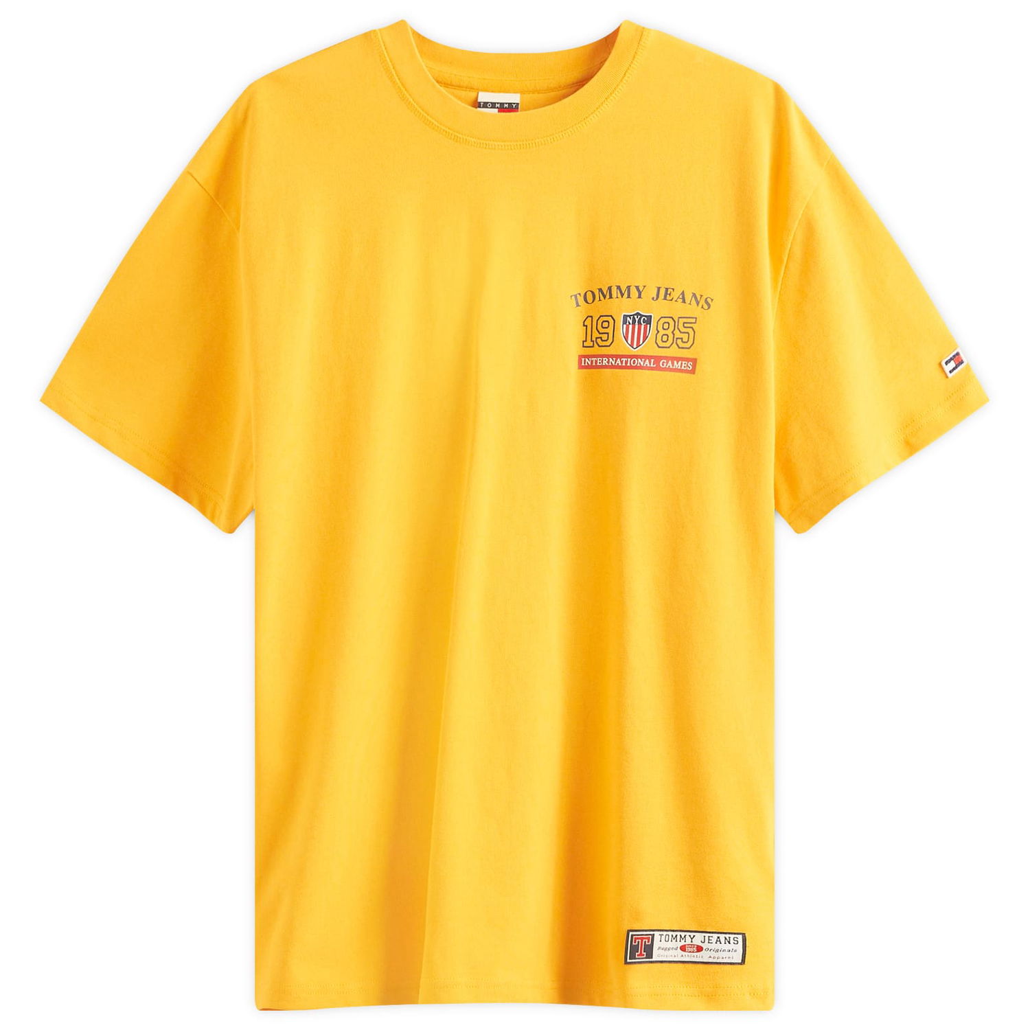 Тениска Tommy Hilfiger Archive Games Жълто | DM0DM19545KEM, 0