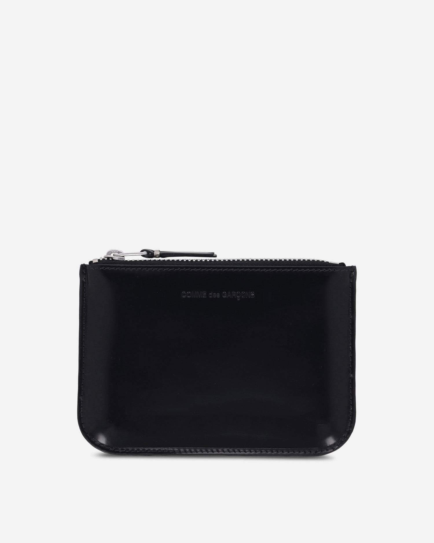 Портфейл Comme des Garçons Mirror Inside Zip Pouch Черно | SA8100MI SIL, 0