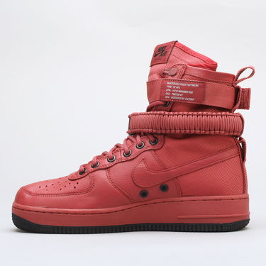 Кецове и обувки Nike SF Air Force 1 High ''Cedar'' W Червено | 857872-600, 0