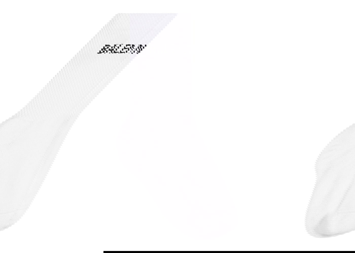 Чорапи Balenciaga Logo Socks Бяло | 530580472B49060, 0