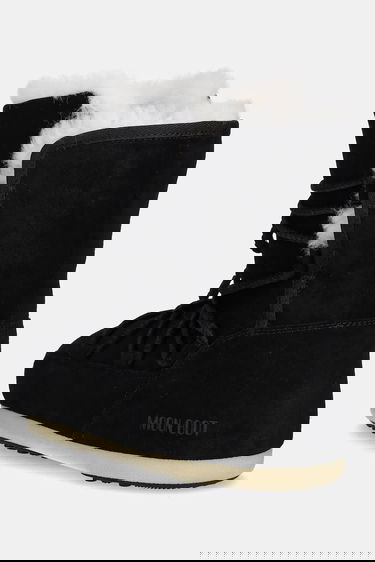 Кецове и обувки Moon Boot EVX Suede Shearling Lined Snow Boots Черно | 80D1470050.N001, 2