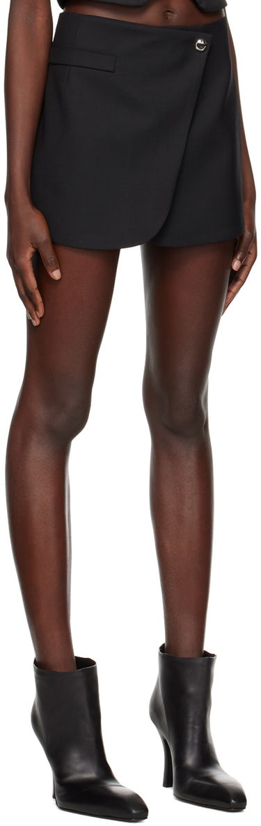 Пола Coperni Coperni Tailored Wrap Miniskirt Черно | COPJ24106, 1
