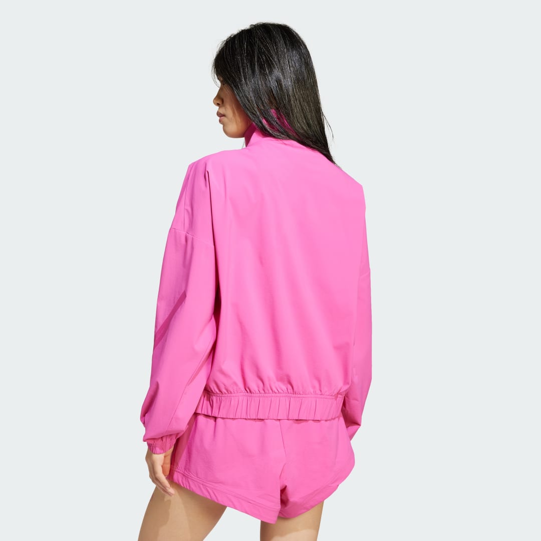 Ветровка adidas Performance Z.N.E. Woven Full-Zip Track Jacket Розово | JP4191, 1