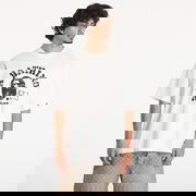 A BATHING APE Screen Print College Relaxed Fit Short Sleeve Tee Ivory