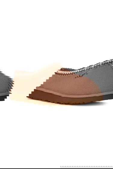 Кецове и обувки UGG Tasman II Suede Slipper with Braided Trim Кафяво | 1174671.RYK, 1