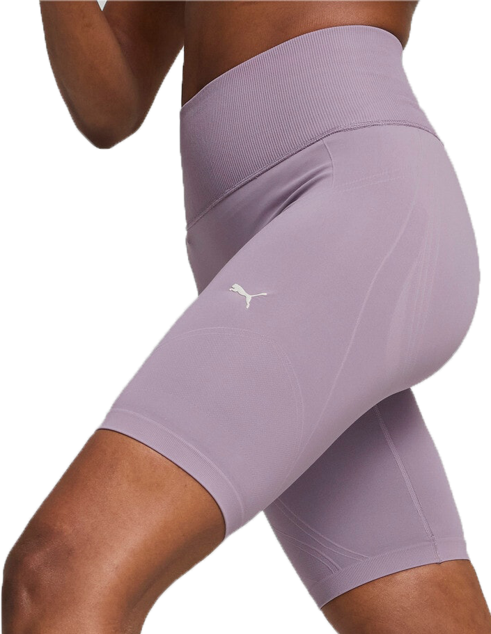 Къси панталони Puma Puma ShapeLuxe Seamless High-Waisted 6" Bike Shorts Лилаво | 524386-30, 1