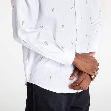 Риза Patta Oxford Longsleeve Shirt Бяло | POC-BC-OXFORD-LSS-001, 1
