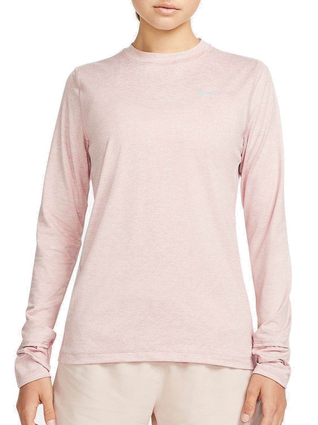 Тениска Nike Nike Element Long Sleeve Running Top Розово | cu3277-601, 0