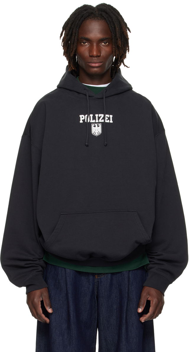 VETEMENTS Oversized 'Polizei' Hoodie
