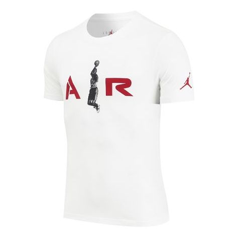 Тениска Jordan Jordan Flying Man Dunk Short Sleeve T-Shirt Бяло | CZ2330-100