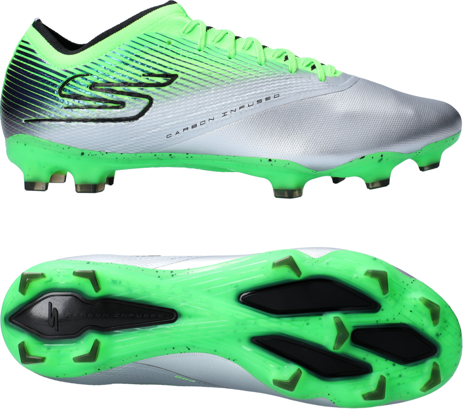 Кецове и обувки Skechers Razor FG Зелено | 252001-sllm, 1