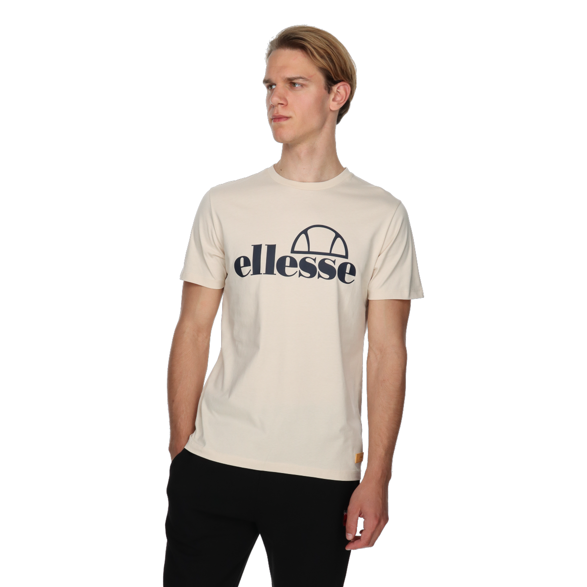Тениска Ellesse Ellesse Men's Crew Neck T-Shirt Бежово | ELA231M801-11, 0