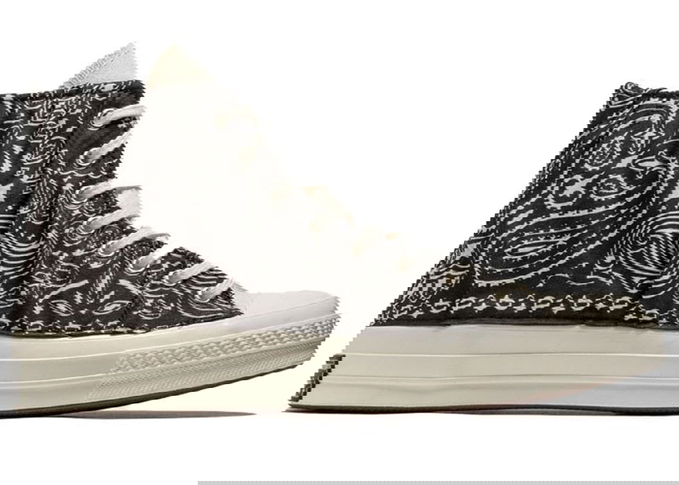 Кецове и обувки Converse Chuck Taylor All Star 70 Hi Bandana Graphic LTD Black Кафяво | A06915C, 0