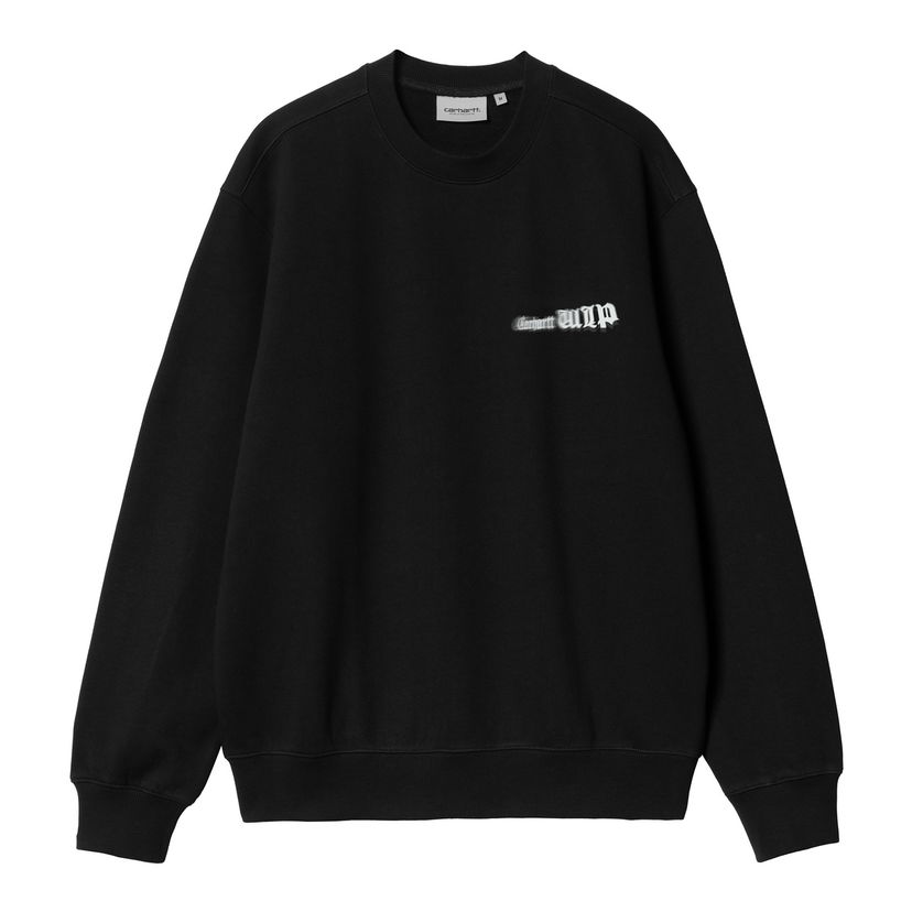 Суитчър Carhartt WIP Black Greatest Flicks Sweatshirt Черно | I034413_4