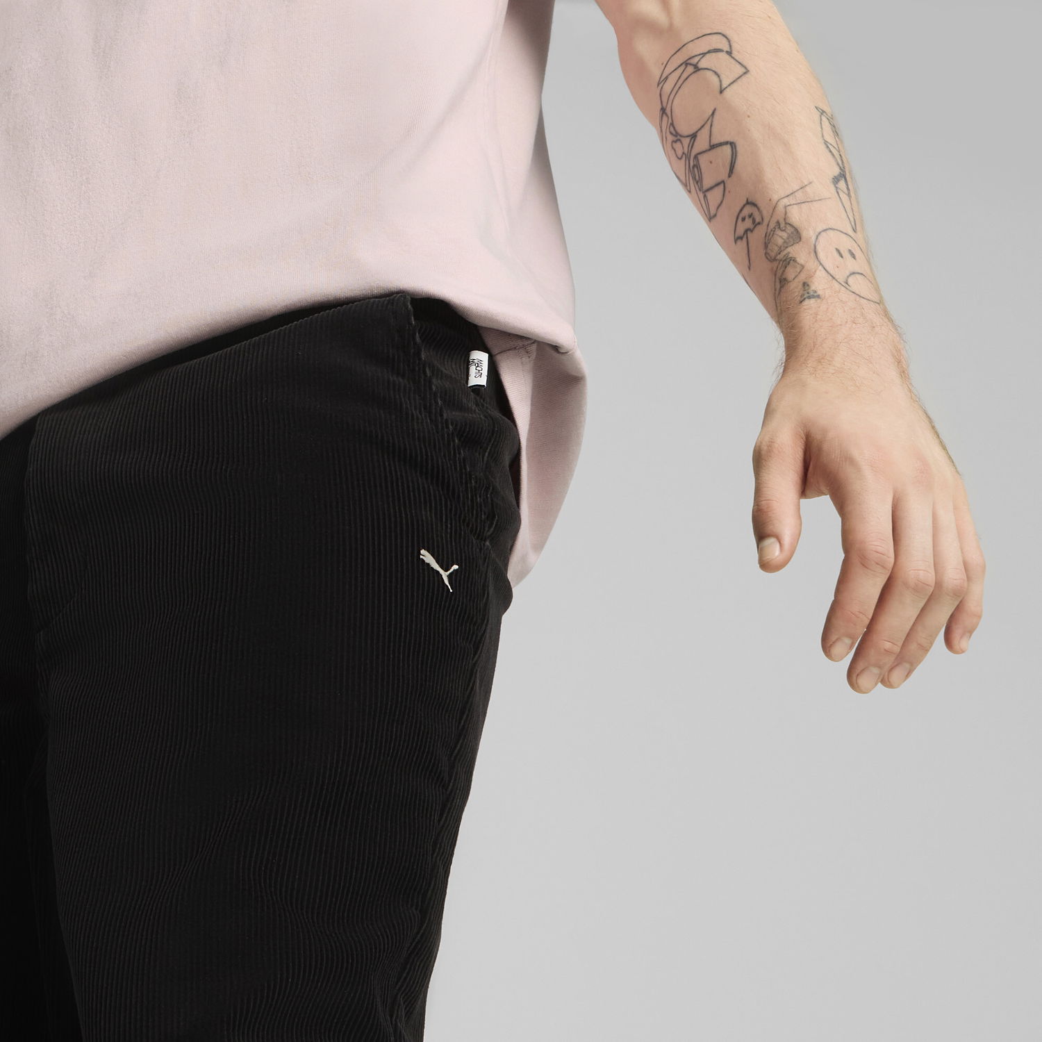 Панталони Puma MMQ Corduroy Pants Черно | 777997_01, 1