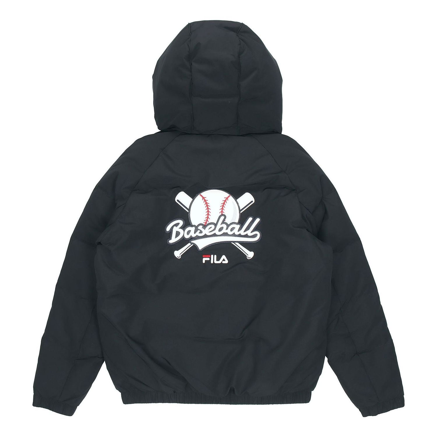 Пухо яке FILA Fusion Logo Print Down Jacket Черно | T11M042902F-BK, 0