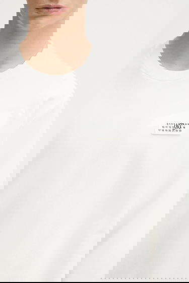 Суитчър Maison Margiela MM6 Maison Margiela Print Sweatshirt Бяло | SH2GU0025.M25024.101, 3