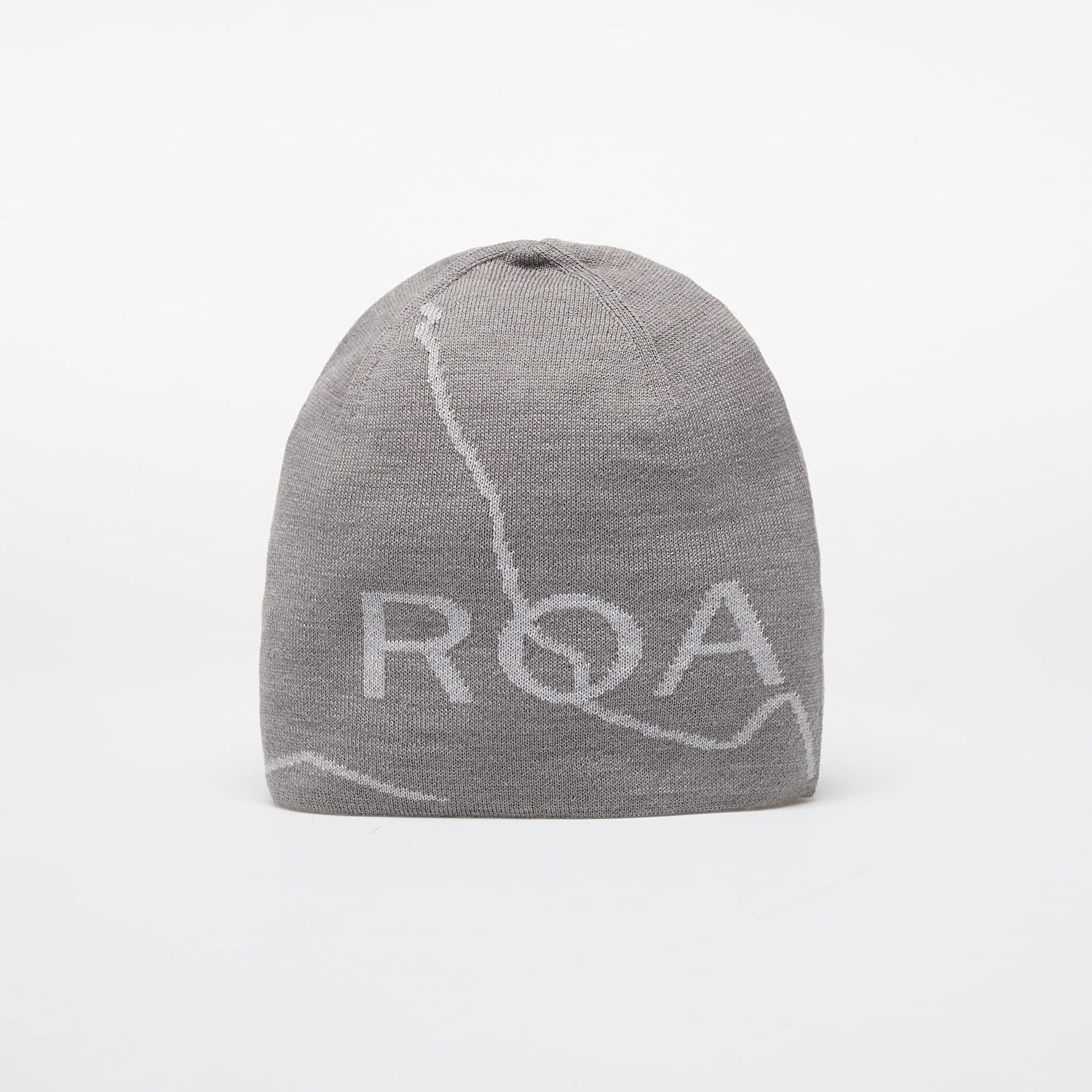Шапка ROA ROA Logo Wool Beanie Сиво | RBUW288YA12 GRY0001, 0