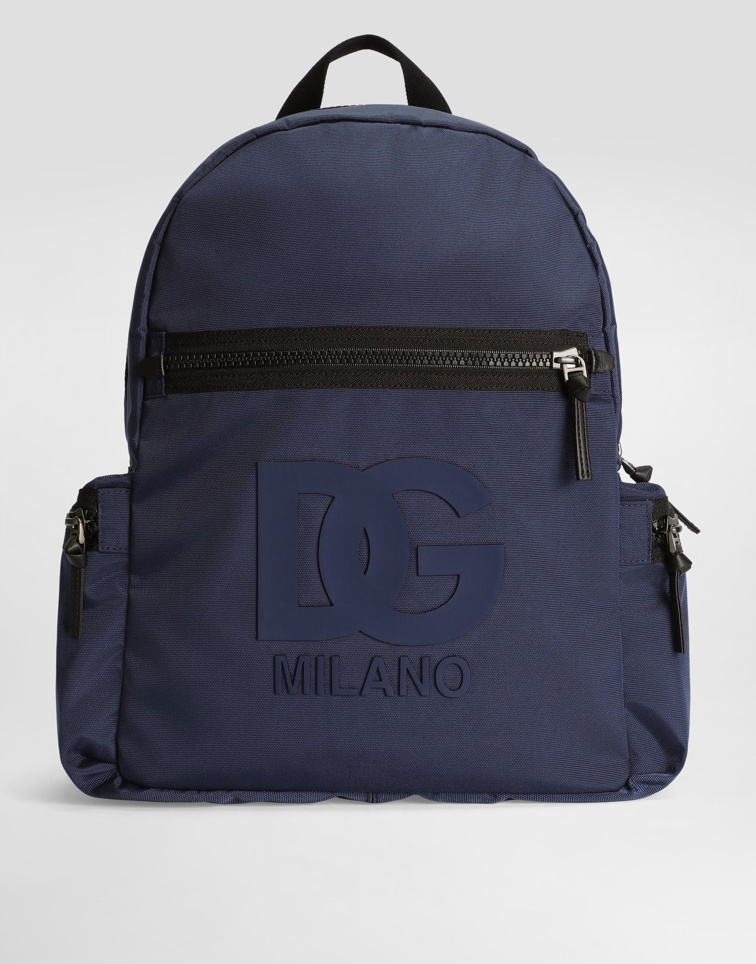 Раница Dolce & Gabbana Nylon Backpack With Dg Rubber Patch Тъмно синьо | EM0084AU92780651, 0