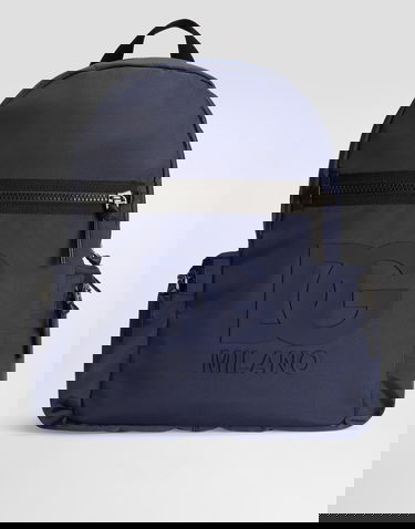 Раница Dolce & Gabbana Nylon Backpack With Dg Rubber Patch Тъмно синьо | EM0084AU92780651, 0