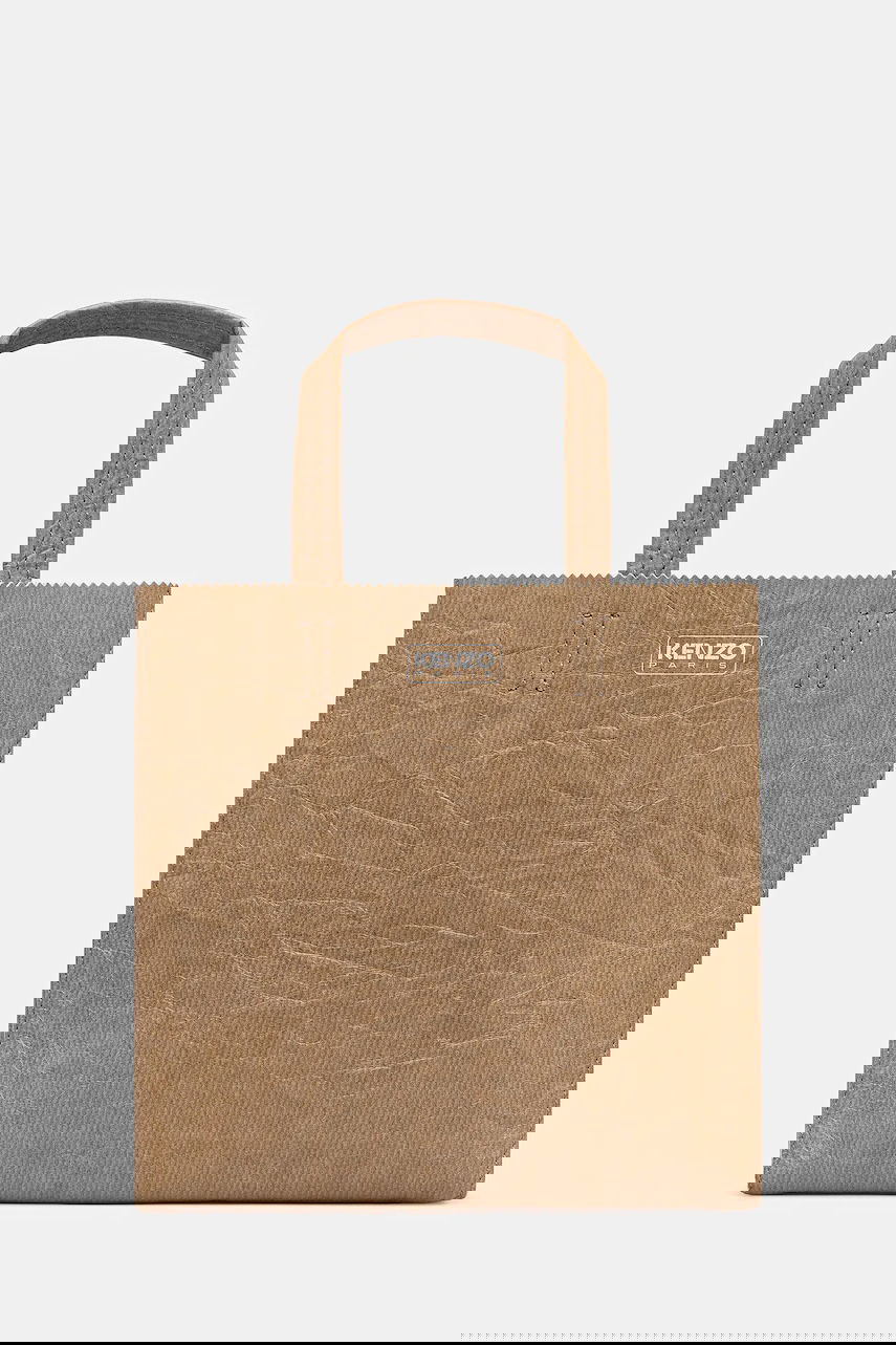 Голяма пазарска чанта KENZO Kenzo Small Tote Bag Кафяво | FF62SA110L06, 0