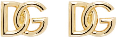 Обеци Dolce & Gabbana Gold 'DG' Cuff Links Многоцветен | WFO1M1W1111, 0