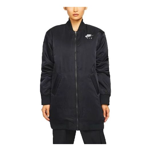 Яке бомбър Nike Air Therma-FIT Loose Mid-Length Jacket Черно | DD4641-010