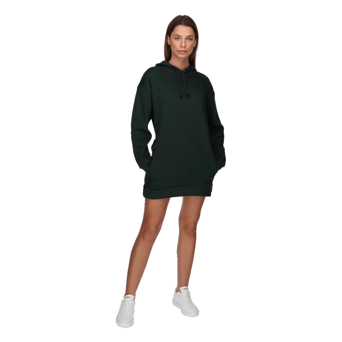 Суитчър adidas Originals All Season Long Hoodie Зелено | HN4228, 0