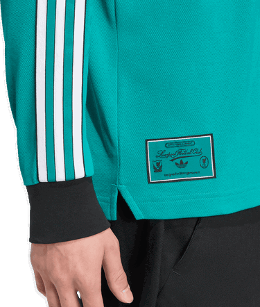 Поло тениска adidas Performance Liverpool FC Terrace Icons Тюркоазено | JW5471, 4