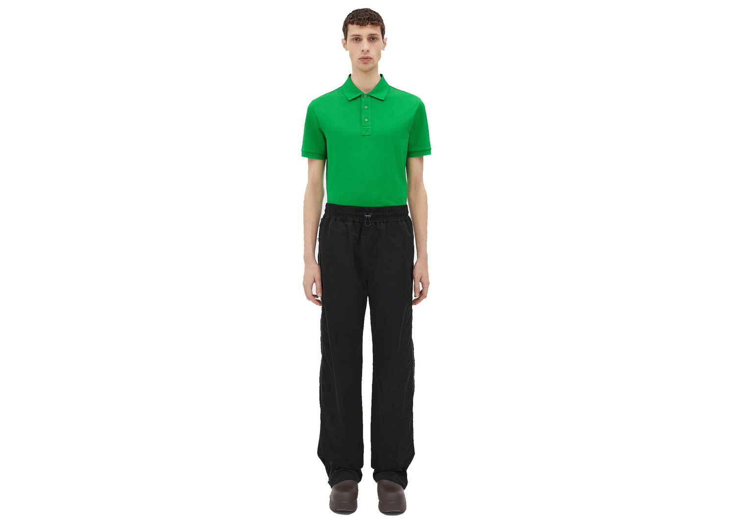 Поло тениска Bottega Veneta Polo Tee Зелено | 682544V01G04809, 0