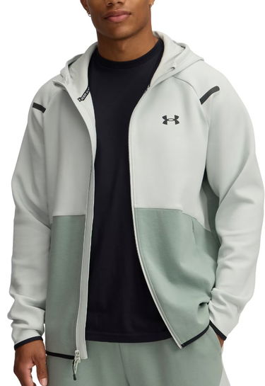 Суитчър Under Armour Under Armour Unstoppable Fleece Full-Zip Hoodie Зелено | 1389352-377, 0