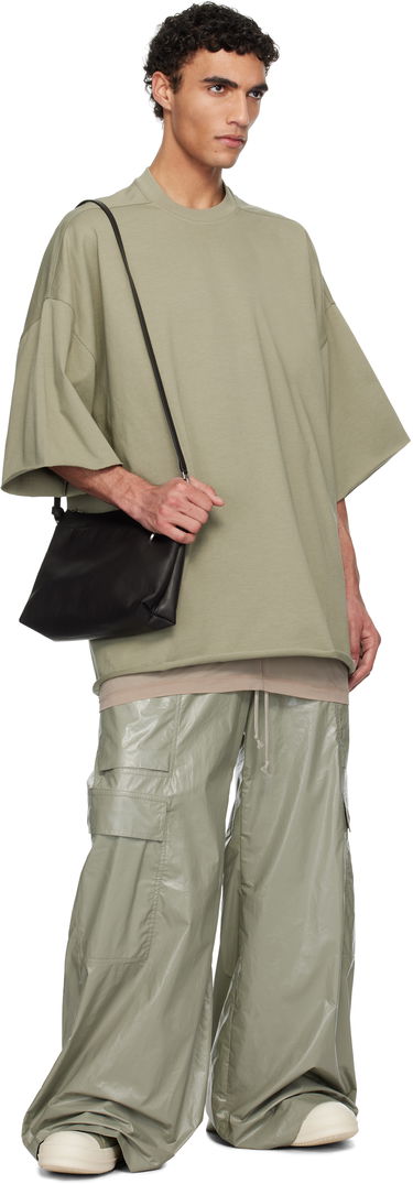 Тениска Rick Owens Rick Owens Hollywood Tommy T-Shirt Зелено | RU01E5283 BA, 3
