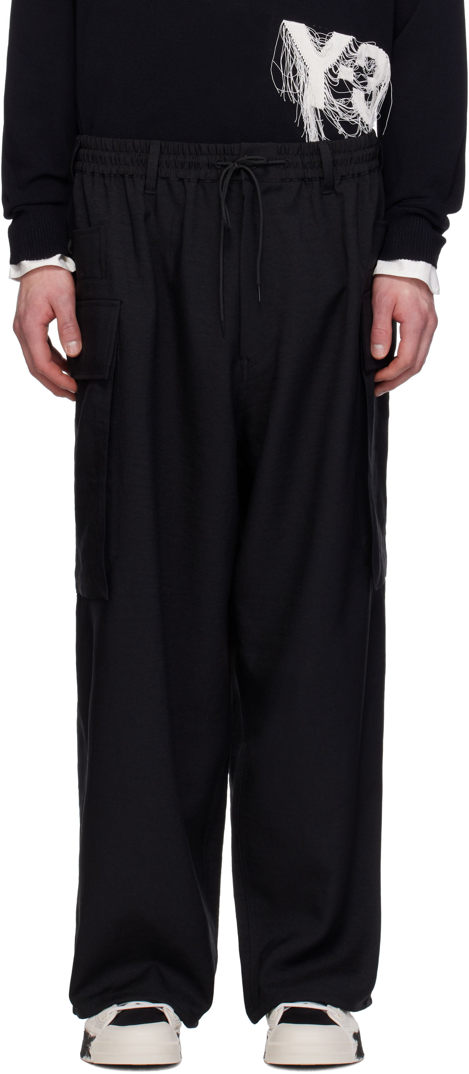 Карго панталони Y-3 Y-3 Sport Uniform Cargo Pants Черно | JN4908, 0