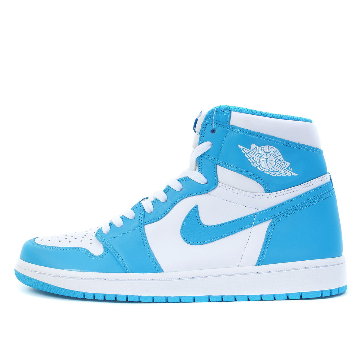 Кецове и обувки Jordan Air Jordan 1 Retro High "UNC" Синьо | 555088-117, 1