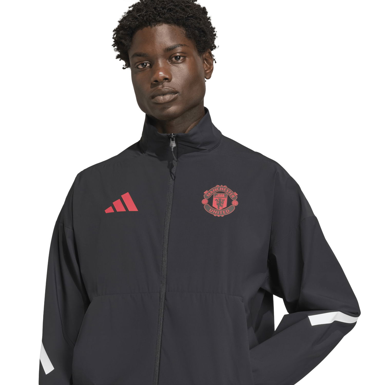 Яке adidas Originals Manchester United Anthem Jacket Черно | jm5559, 1