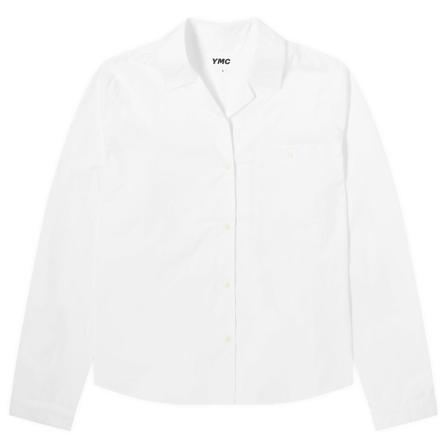 Риза YMC Annie Pleated Back Shirt X-Small Бяло | Q2WMA-10, 1