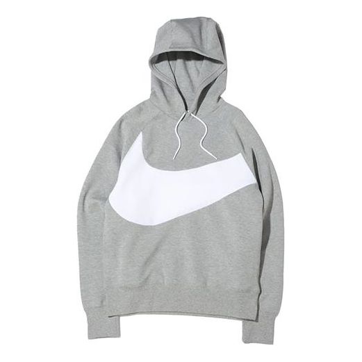 Суитчър Nike Sportswear Tech Fleece Hoodie With Large Logo Сиво | DD8223-063, 0