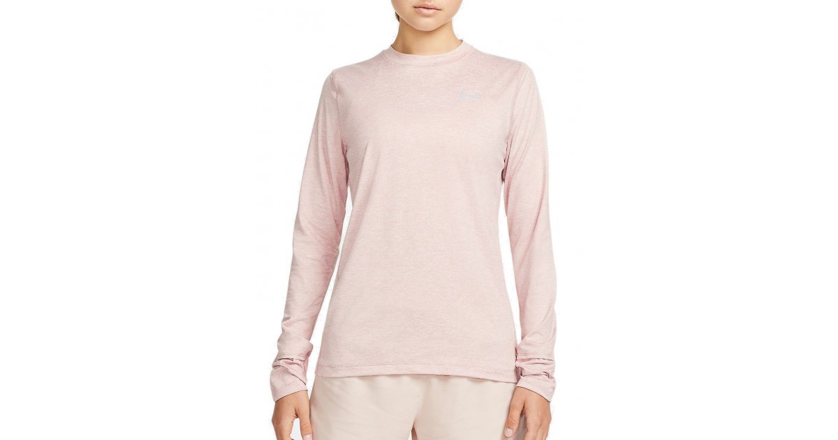 Тениска Nike Nike Element Long Sleeve Running Top Розово | cu3277-601, 1
