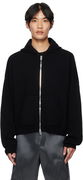 HELIOT EMIL Lampi Knit Zip-Up Hoodie