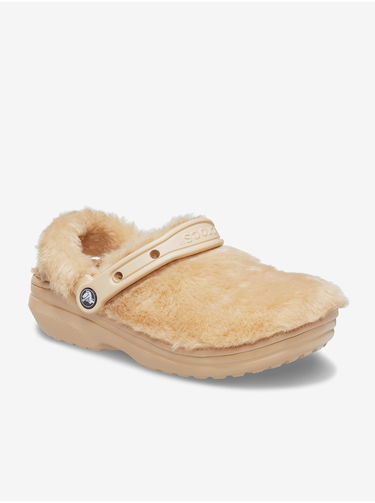 Кецове и обувки Crocs Classic Fur Sure "Chai" Бежово | 207303-212, 4