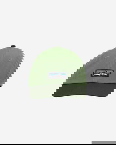 Шапка с козирка Patagonia P-6 Label Trad Cap Зелено | 38296 TNGR, 2
